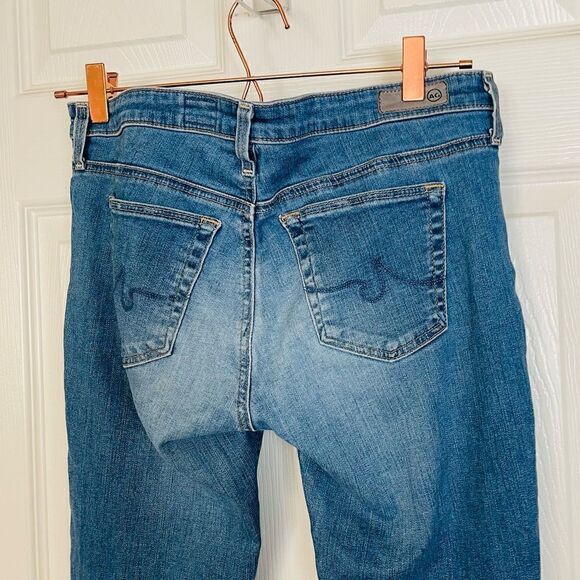 EUC AG Adriano Goldschmeid The Stevie Slim Straight Ankle Jeans 28R - Picture 2 of 7